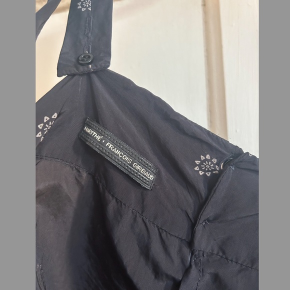 Vintage 90s MARITHE FRANCOIS GIRBAUD Handkerchief Tank Top Size: 27 - Picture 3 of 7